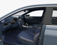 Lincoln Continental avec Intérieur 2017 Modèle 3d seats