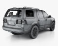 Lincoln Navigator з детальним інтер'єром 2014 3D модель