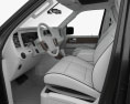 Lincoln Navigator с детальным интерьером 2014 3D модель seats