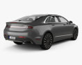 Lincoln MKZ 2020 3d model back view