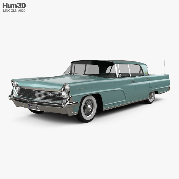 Lincoln Continental Mark IV 1959 3D model
