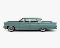 Lincoln Continental Mark IV 1959 3D-Modell Seitenansicht