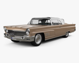 3D model of Lincoln Continental Mark V 1960