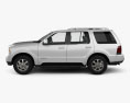 Lincoln Aviator 2005 3D 모델  side view