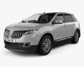 Lincoln MKX 2015 3D 모델 