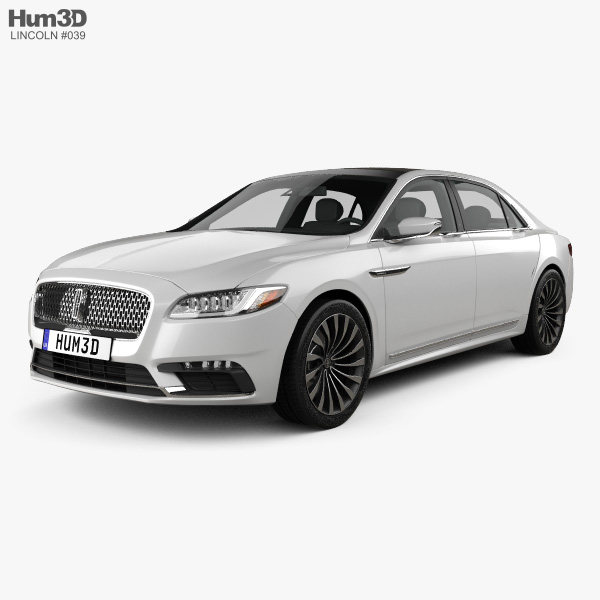 Lincoln Continental 2020 3D model