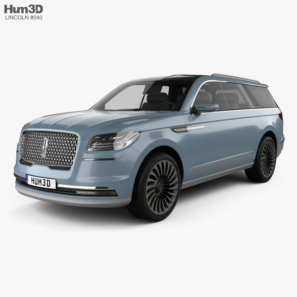 Lincoln Navigator Concept 2019 3D model