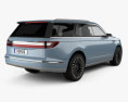 Lincoln Navigator 概念 2019 3D模型 后视图