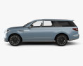 Lincoln Navigator Conceito 2019 Modelo 3d vista lateral