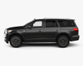 Lincoln Navigator Black Label 2020 3d model side view