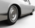 Lincoln Continental Conversível 1968 Modelo 3d