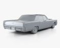 Lincoln Continental convertible 1968 3d model