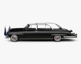 Lincoln Cosmopolitan Presidential Limousine 1950 3d model side view