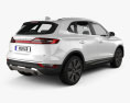 Lincoln MKC Black Label 2019 3D 모델  back view