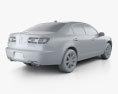 Lincoln Zephyr 2012 3d model