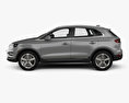 Lincoln MKC Reserve 2018 3d model side view