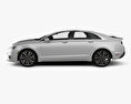 Lincoln MKZ Reserve 2020 3D 모델  side view