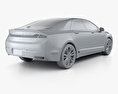 Lincoln MKZ Reserve 2020 3D 모델 