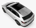 Lincoln Nautilus 2021 3D-Modell Draufsicht