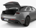 Lincoln MKZ з детальним інтер'єром 2020 3D модель