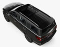 Lincoln Navigator Black Label with HQ interior 2020 3d model top view