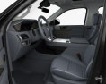 Lincoln Navigator Black Label with HQ interior 2020 3d model seats