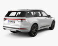 Lincoln Aviator Grand Touring 2022 3D 모델  back view