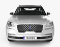 Lincoln Aviator Grand Touring 2022 3D 모델  front view