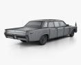 Lincoln Continental US Presidential State Car 1969 3D 모델 