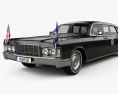 Lincoln Continental US Presidential State Car 1969 3D 모델 