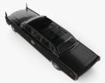 Lincoln Continental US Presidential State Car 1969 3D-Modell Draufsicht
