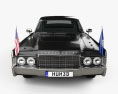 Lincoln Continental US Presidential State Car 1969 Modelo 3D vista frontal