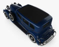 Lincoln KB リムジン 1932 3Dモデル top view