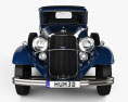 Lincoln KB Limusina 1932 Modelo 3D vista frontal