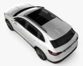 Lincoln Nautilus 2022 3d model top view
