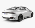 Lincoln Zephyr Reflection Concept 2024 Modello 3D vista posteriore