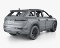 Lincoln Corsair з детальним інтер'єром 2023 3D модель