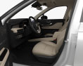 Lincoln Corsair з детальним інтер'єром 2023 3D модель seats