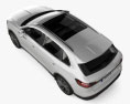 Lincoln Nautilus Reserve з детальним інтер'єром 2024 3D модель top view