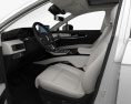 Lincoln Nautilus Reserve з детальним інтер'єром 2024 3D модель seats
