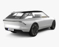 Lincoln Star mit Innenraum 2024 3D-Modell Rückansicht