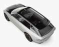 Lincoln Star з детальним інтер'єром 2024 3D модель top view