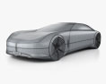 Lincoln L100 2024 3d model wire render