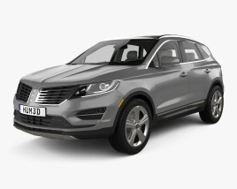 Lincoln MKC Reserve with HQ interior 2017 3D model