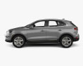 Lincoln MKC Reserve with HQ interior 2020 3d model side view