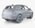 Lincoln MKC Reserve mit Innenraum 2020 3D-Modell