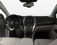 Lincoln MKC Reserve com interior 2020 Modelo 3d dashboard