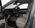 Lincoln MKC Reserve with HQ interior 2020 3d model seats