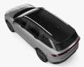 Lincoln Nautilus Black Label 2024 3D-Modell Draufsicht