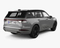 Lincoln Aviator Black Label Special Edition 2025 3D 모델  back view